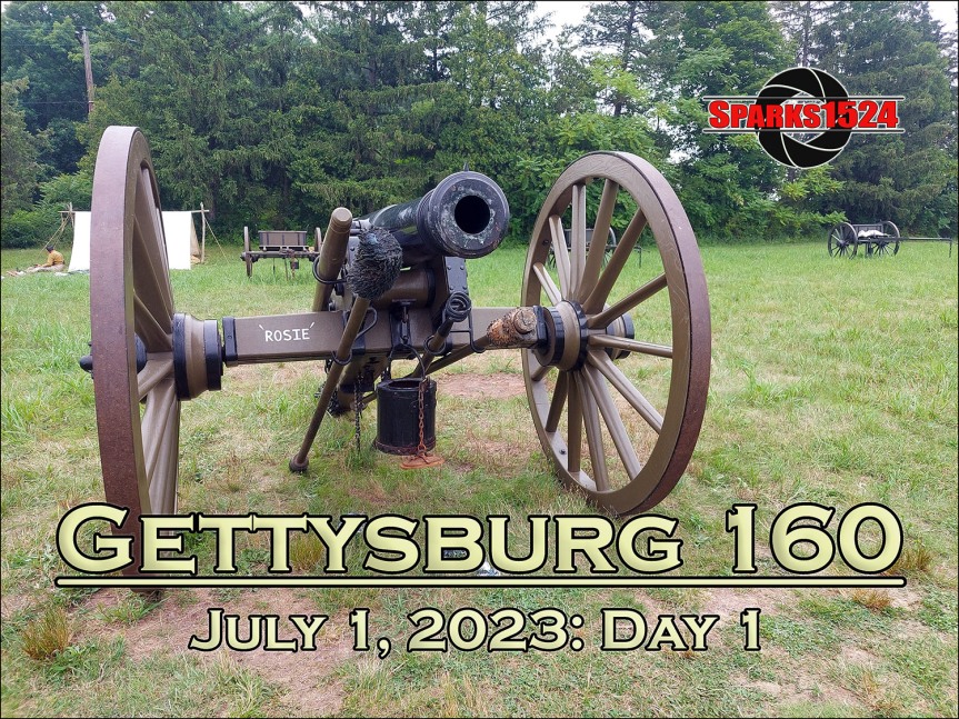 Gettysburg 160 – Day 1