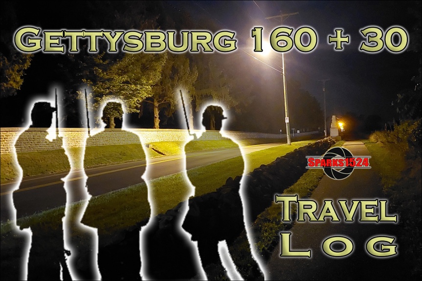 Travel Log – Gettysburg 160 + 30